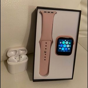 Apple Watch and earpieces